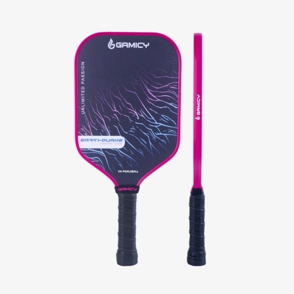 Vợt Pickleball Gamicy Earthquake - Màu Hồng