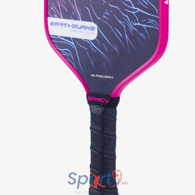 Vợt Pickleball Gamicy Earthquake - Màu Hồng