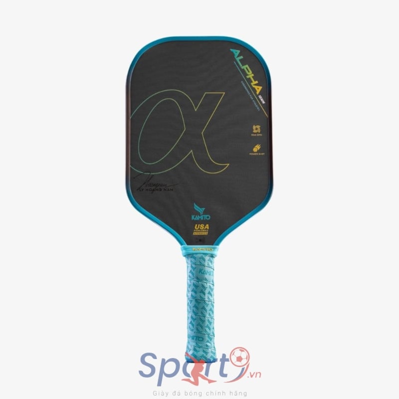 Vợt Pickleball Kamito Alpha - Xanh ngọc - KMVPK250124