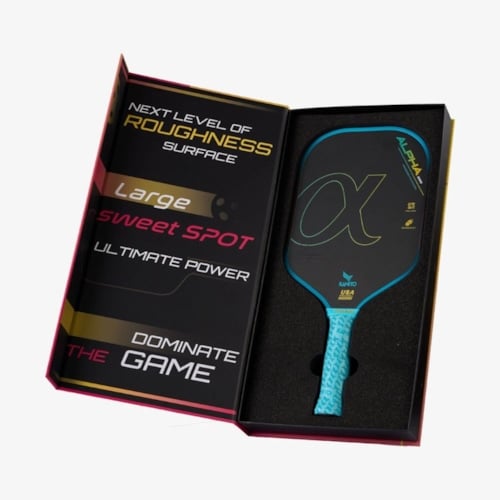 Vợt Pickleball Kamito Alpha - Xanh ngọc - KMVPK250124