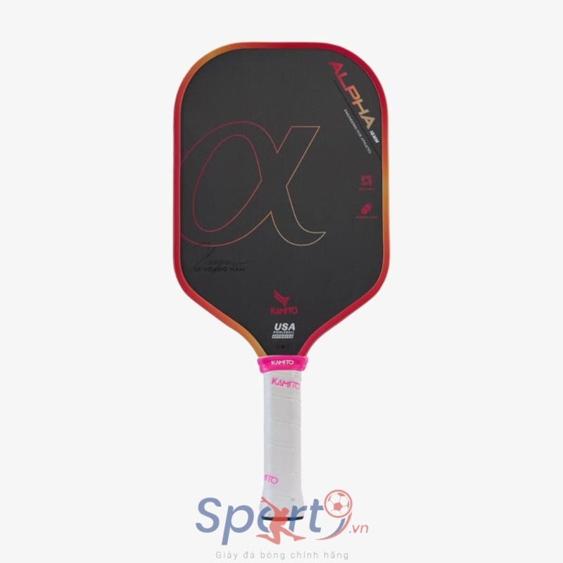 Vợt Pickleball Kamito Alpha - Hồng/Vàng - KMVPK250133