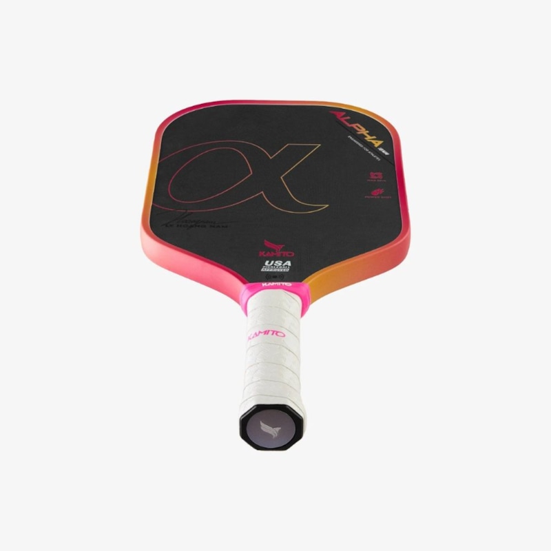 Vợt Pickleball Kamito Alpha - Hồng/Vàng - KMVPK250133