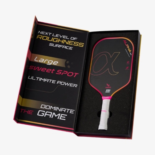 Vợt Pickleball Kamito Alpha - Hồng/Vàng - KMVPK250133