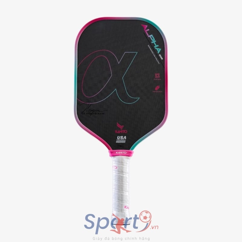 Vợt Pickleball Kamito Alpha - Xanh Dương/Hồng - KMVPK250122