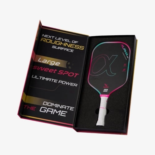 Vợt Pickleball Kamito Alpha - Xanh Dương/Hồng - KMVPK250122