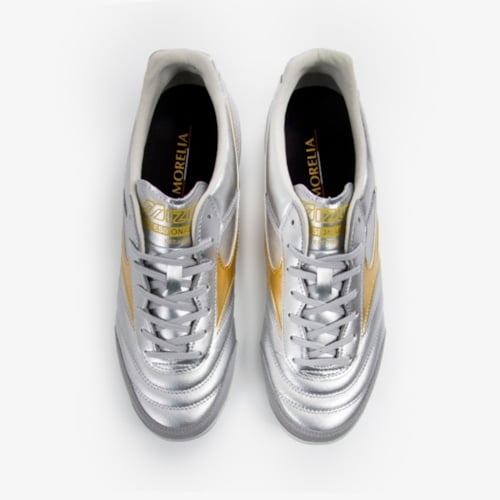 Mizuno Morelia Sala Elite TF Platium - Q1GB251204 - Bạc Vàng