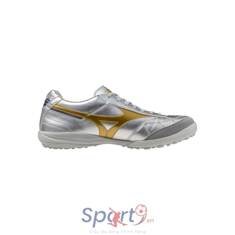 Mizuno Morelia Sala Japan TF Platinum - Bạc/Vàng - Q1GB251104