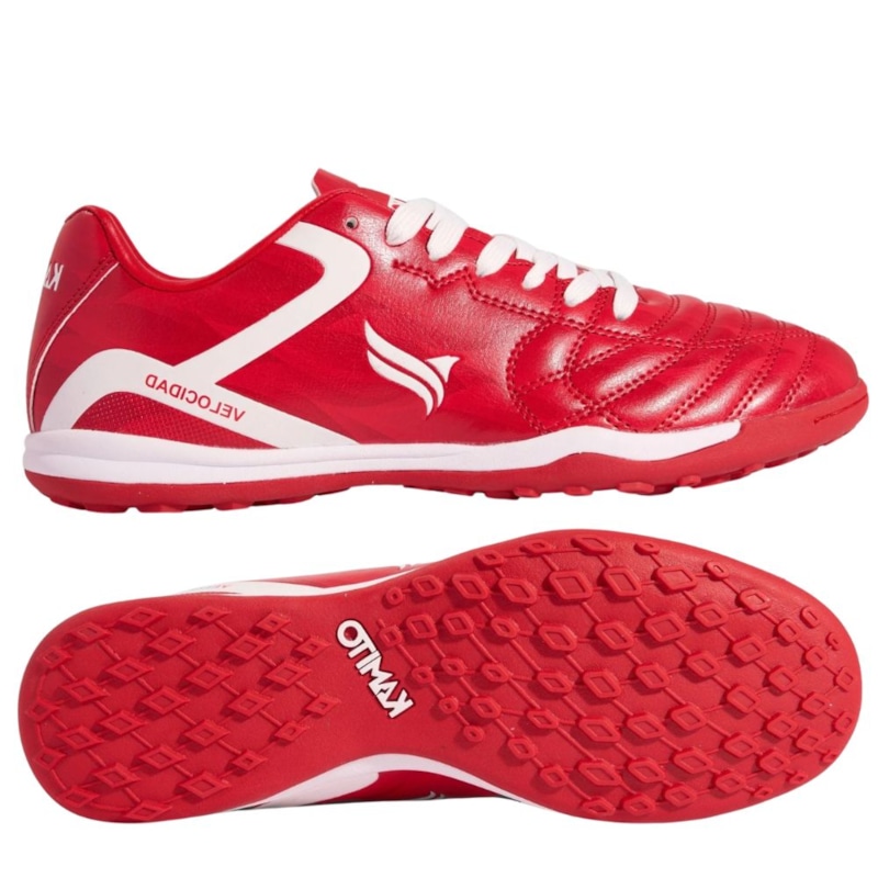 Kamito Velocidad Pro TF Fire Back - KMTF240210 - Màu Đỏ