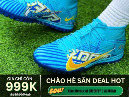 Top 03 giày đá bóng cỏ nhân tạo dưới 1 triệu được ưa chuộng nhất 2025 tại Sport9
