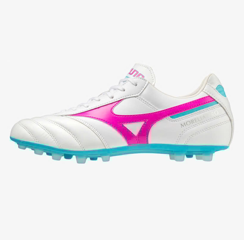Mizuno Morelia II Pro AG - P1GA231466 - Màu Trắng/Hồng