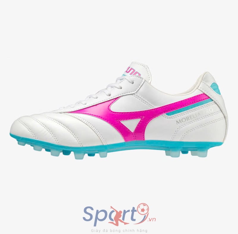 Mizuno Morelia II Pro AG - P1GA231466 - Màu Trắng/Hồng