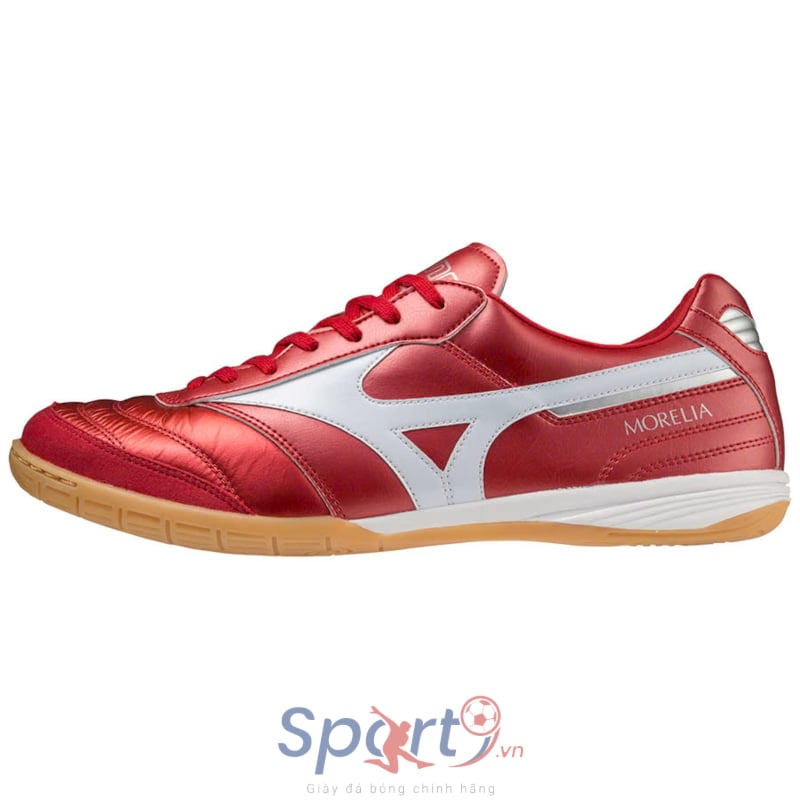 Mizuno Morelia Sala Elite IC - Màu Đỏ - Q1GA221060