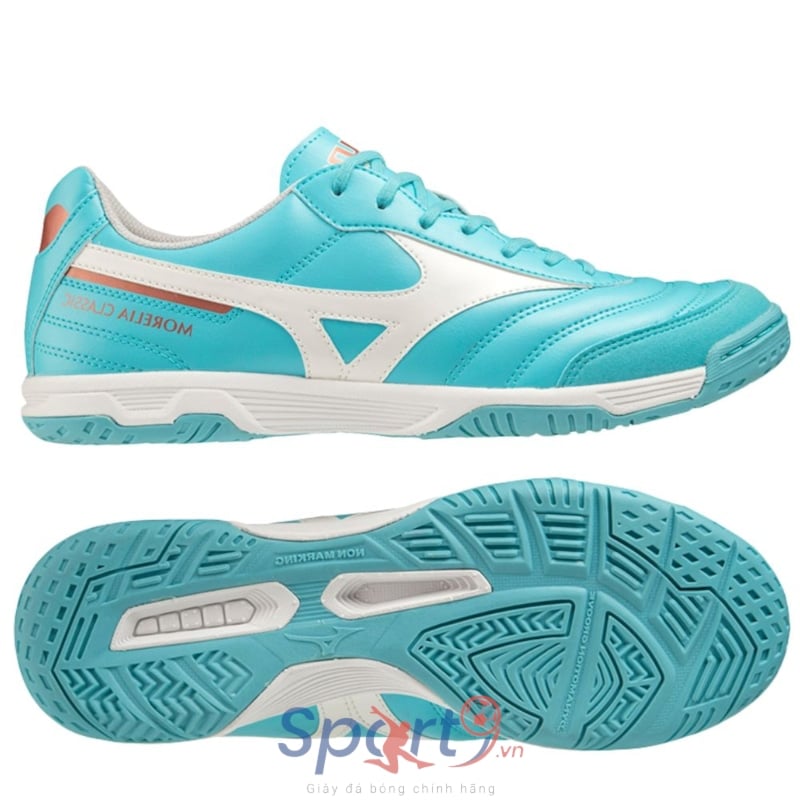 Mizuno Morelia Sala Classic IN - Màu Xanh Ngọc - Q1GA230225