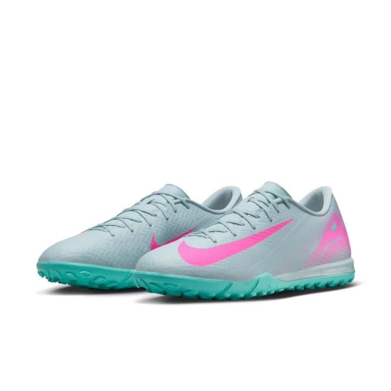 Nike Zoom Mercurial Vapor 16 Academy TF - Xám/Hồng - FQ8449-301