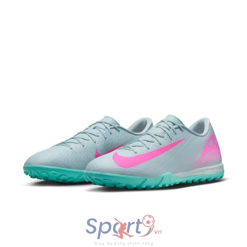 Nike Zoom Mercurial Vapor 16 Academy TF - Xám/Hồng - FQ8449-301