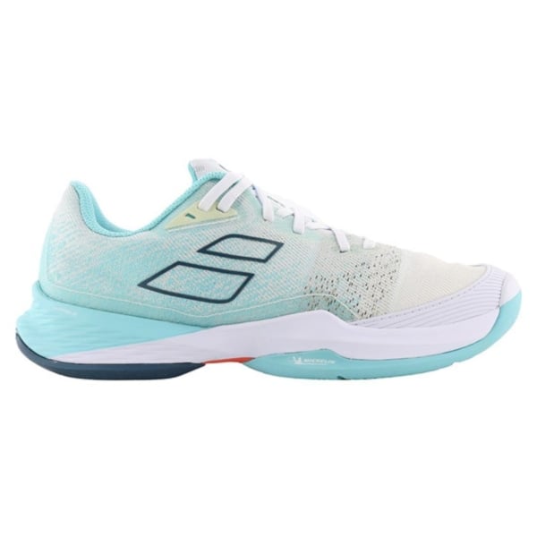 Babolat Jet Mach 3 AC Women 31S24630 - Màu Xanh Trắng