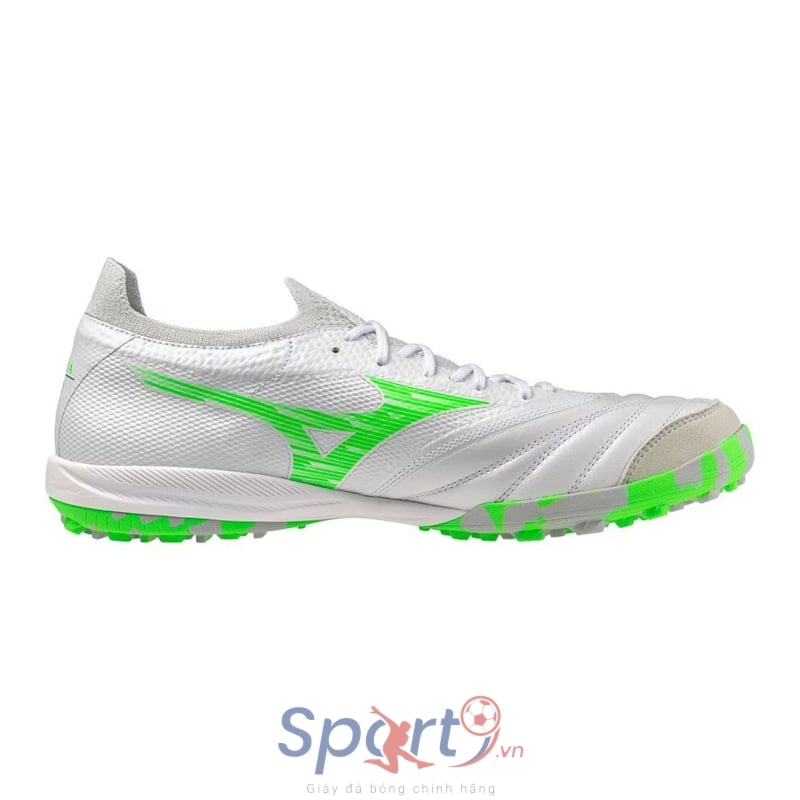 Mizuno Morelia Neo Sala Beta TF Frontier - Trắng/Xanh Lá - Q1GB251037