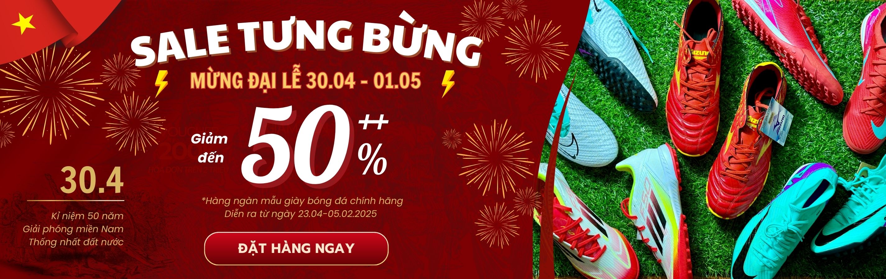 mừng đại lễ 30.4-1.5