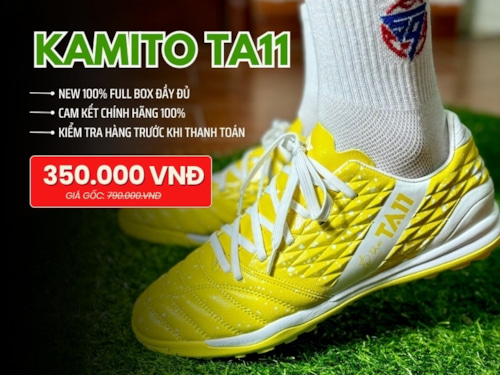 Giày đá bóng Kamito TA11 Chạm Đáy 350K – Ưu Đãi Có 1-0-2!