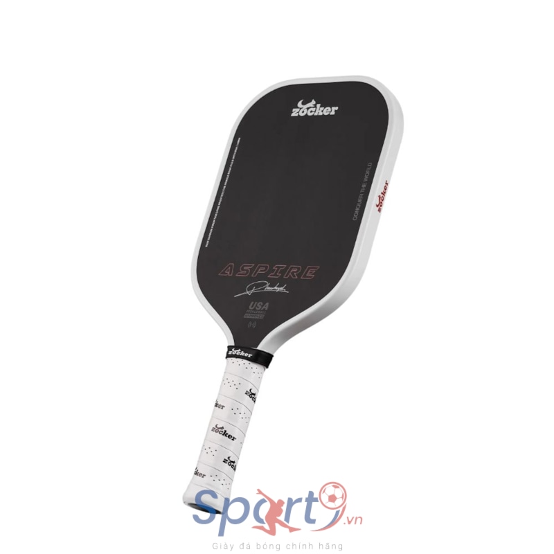 Vợt Pickleball Zocker Aspire x Phúc Huỳnh - Màu Trắng