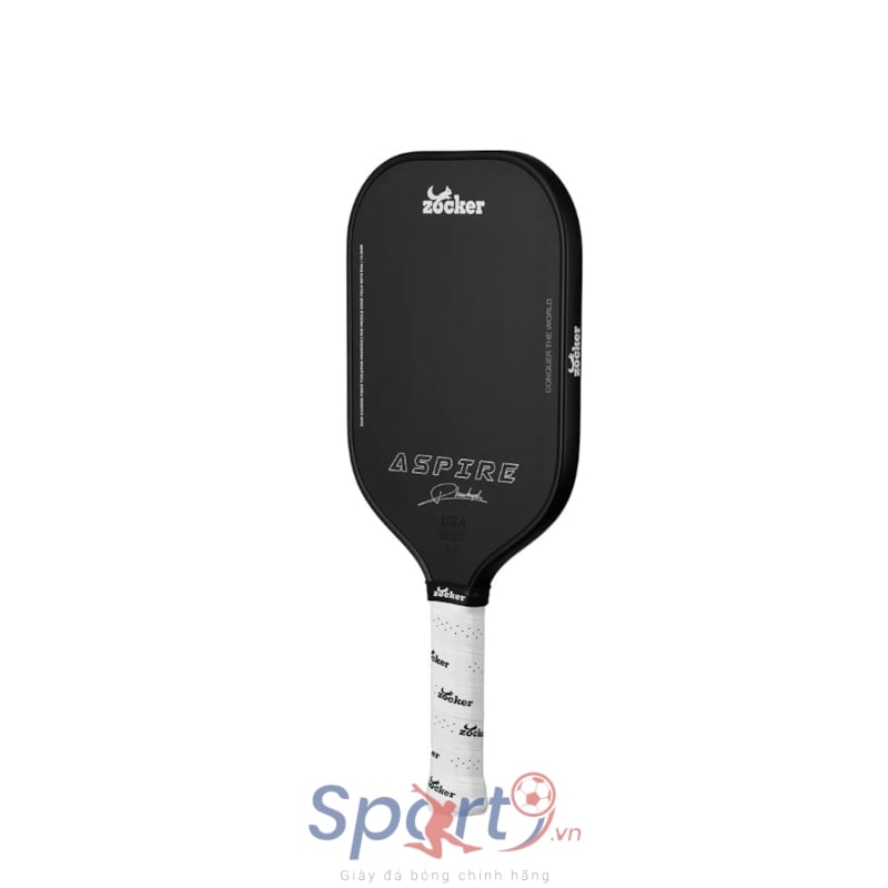 Vợt Pickleball Zocker Aspire x Phúc Huỳnh - Màu Đen