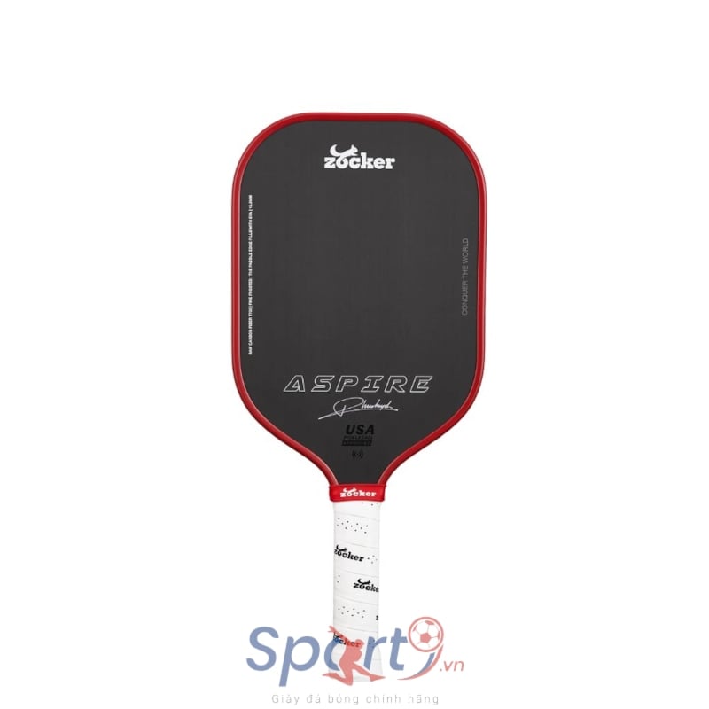Vợt Pickleball Zocker Aspire x Phúc Huỳnh - Màu Đỏ