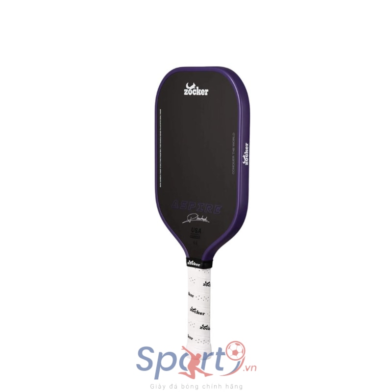 Vợt Pickleball Zocker Aspire x Phúc Huỳnh - Màu Tím
