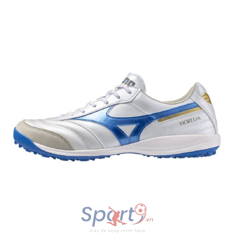 Mizuno Morelia Sala Elite TF - Trắng Xanh - Q1GB241225