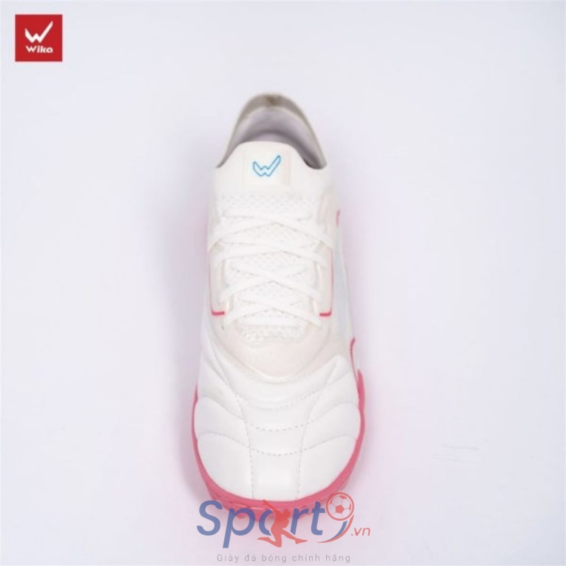 Giày đá bóng Wika QH19 Z-Vol - Màu Trắng/Hồng