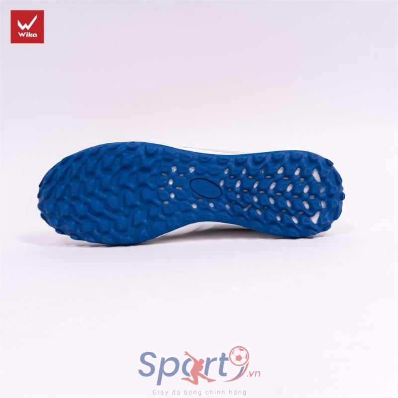 Giày đá bóng Wika QH19 Z-Vol - Màu Trắng/Xanh