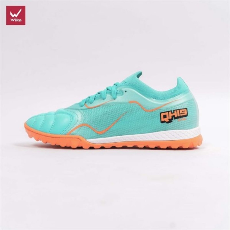Giày đá bóng Wika QH19 Z-Vol - Màu Xanh/Cam
