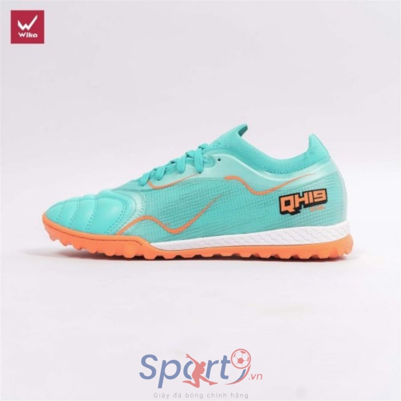 Giày đá bóng Wika QH19 Z-Vol - Màu Xanh/Cam