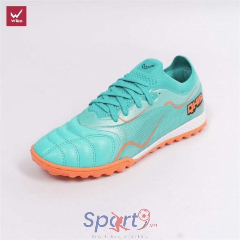 Giày đá bóng Wika QH19 Z-Vol - Màu Xanh/Cam