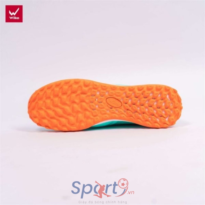 Giày đá bóng Wika QH19 Z-Vol - Màu Xanh/Cam