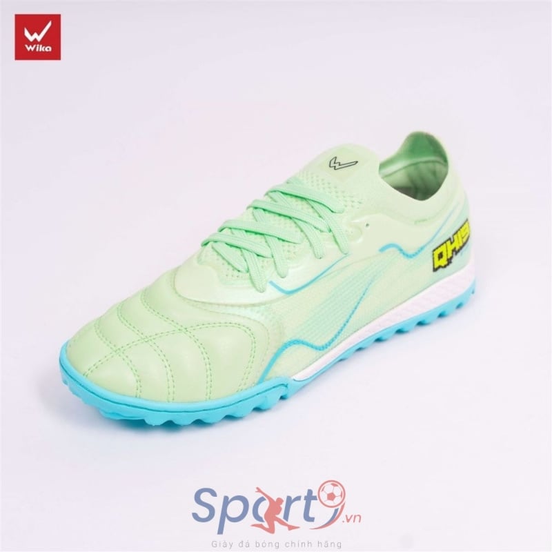 Giày đá bóng Wika QH19 Z-Vol - Màu Vàng Xanh
