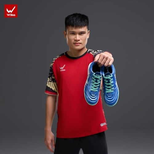 Giày đá bóng Wika TH10 - Màu Xanh Navy
