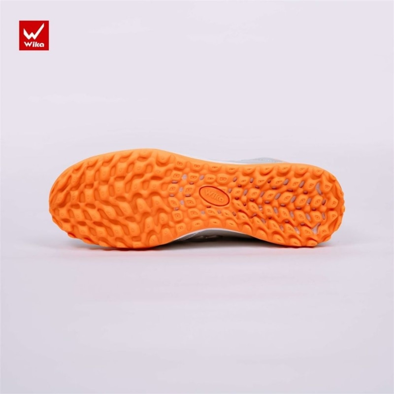 Giày đá bóng Wika TH10 - Màu Bạc/Cam