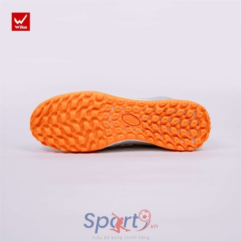 Giày đá bóng Wika TH10 - Màu Bạc/Cam