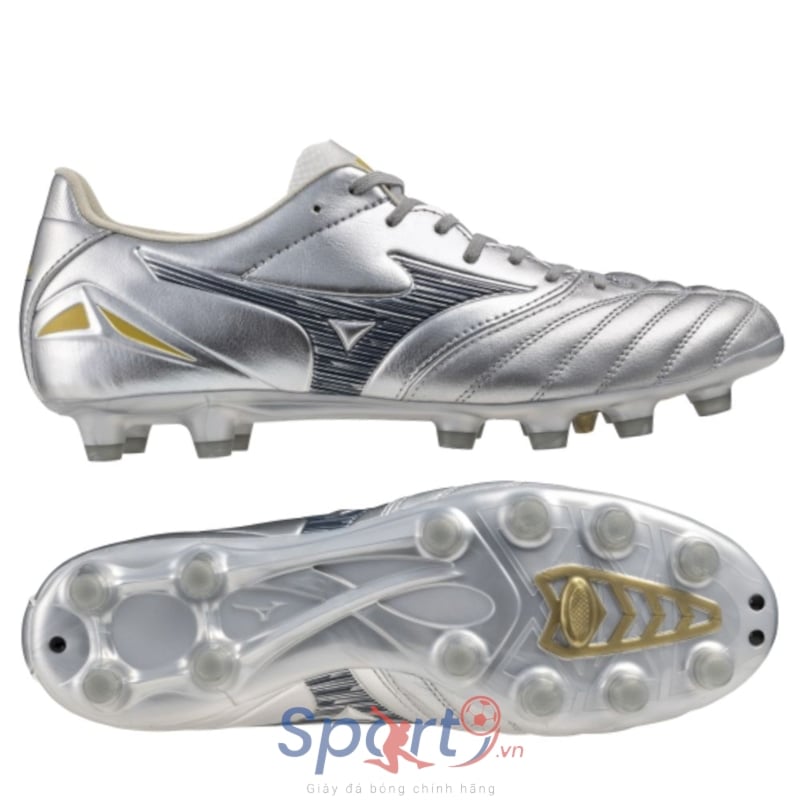 Mizuno Morelia Neo IV Pro FG Platinum - Màu Bạc - P1GA253404