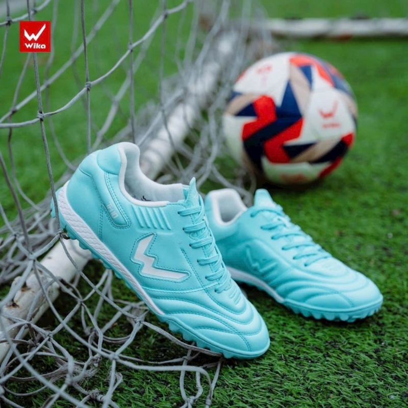 Giày đá bóng Wika TH10 - Màu Xanh Ngọc