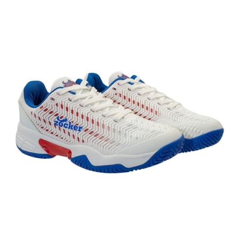 Giày Pickleball Zocker Aspire - White/Blue