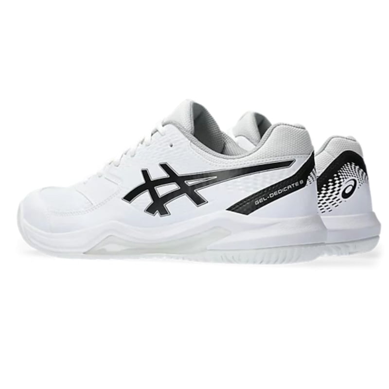 Giày Asics Gel Dedicate 8 - 1041A408 101 - White/Black