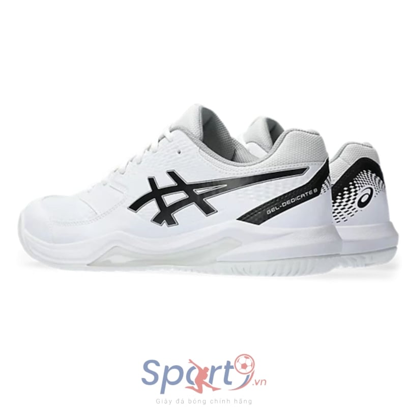 Giày Asics Gel Dedicate 8 - 1041A408 101 - White/Black