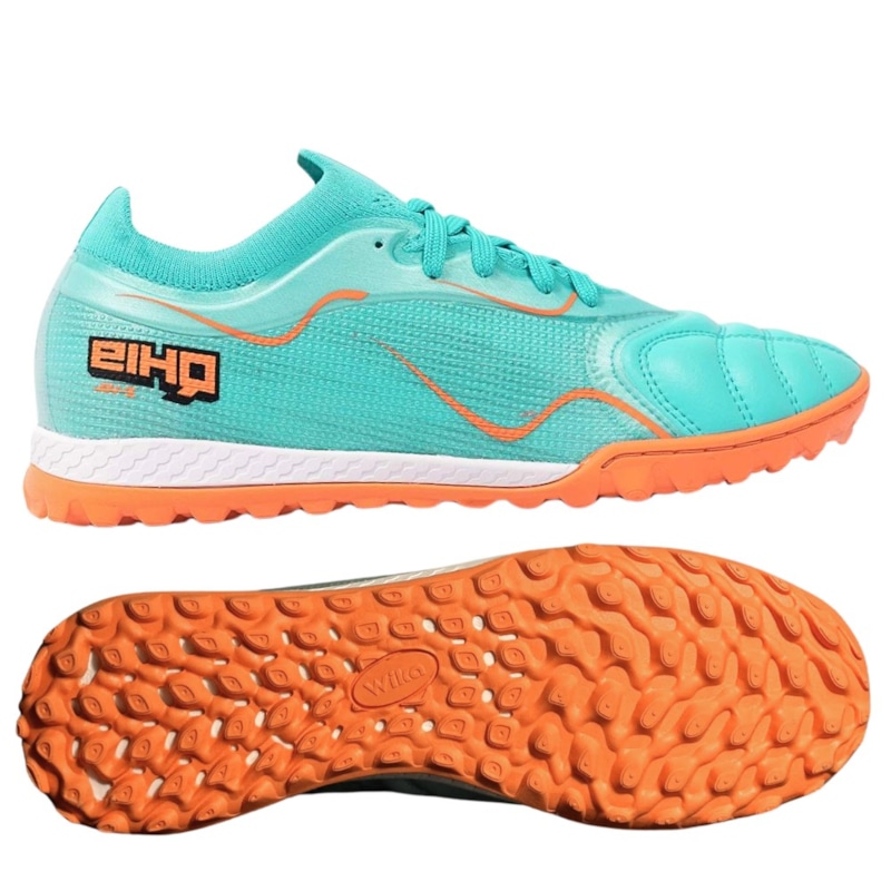 Giày đá bóng Wika QH19 Z-Vol - Màu Xanh/Cam