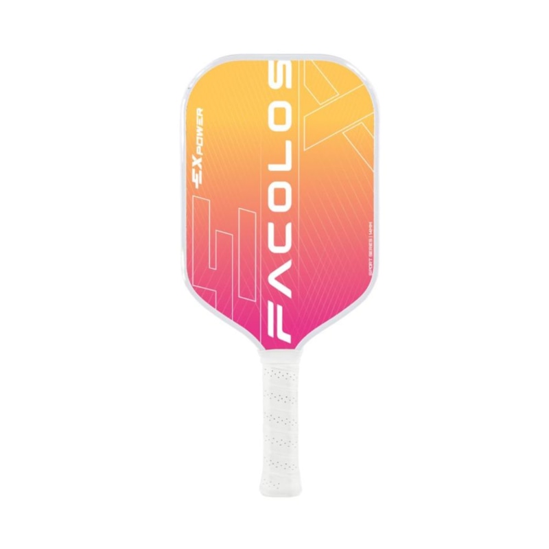 Vợt Pickleball Facolos ExPower 14mm - White/Orange