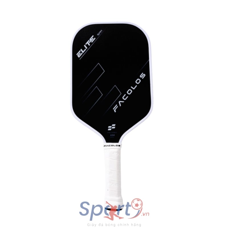 Vợt Pickleball Facolos Elite Pro Series 16mm - White