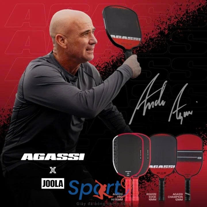 Vợt Pickleball Joola Agassi Pro 14mm