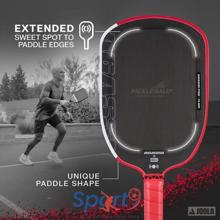 Vợt Pickleball Joola Agassi Pro 14mm