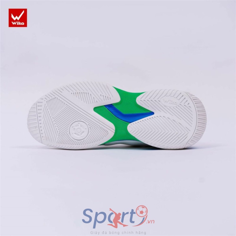 Giày Pickleball Wika Ruta Quang Dương - Trắng/Xanh