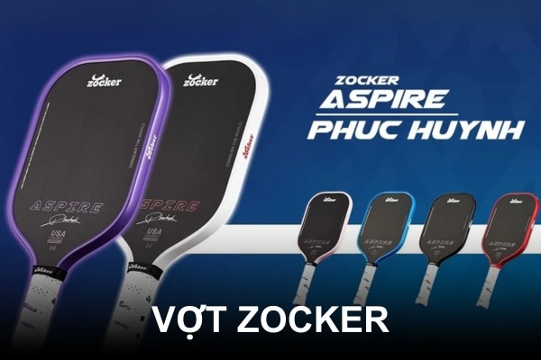 Hiện sản phẩm trong nhóm Vợt Pickleball Zocker